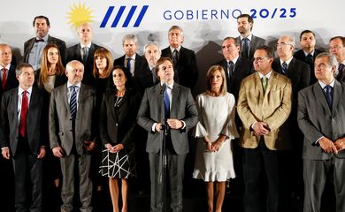 Novo presidente do Uruguai, Lacalle Pou, anuncia integrantes do ministério - REUTERS/Mariana Greif