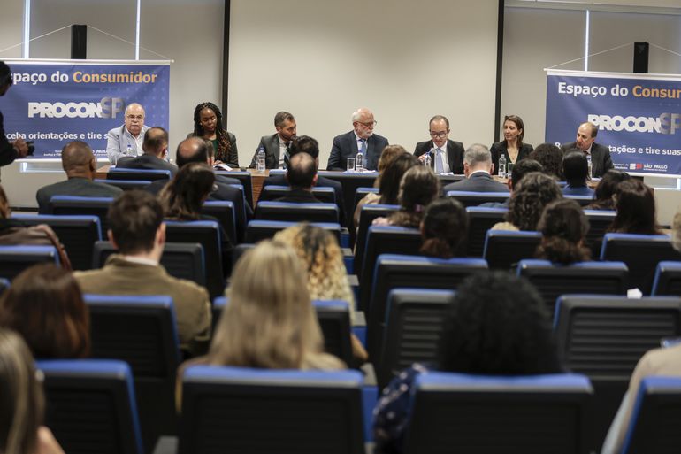 São Paulo (SP), 23/06/2025 - Procon-SP lança uma cartilha e um conjunto de folders sobre direitos básicos do consumidor, desenvolvidos especialmente para refugiados e migrantes que se encontram no Brasil.
Foto: Paulo Pinto/Agência Brasil