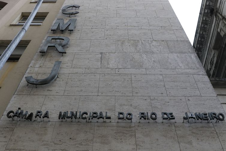 Palácio Pedro Ernesto, sede da Câmara Municipal de vereadores do Rio de Janeiro, no centro da cidade.