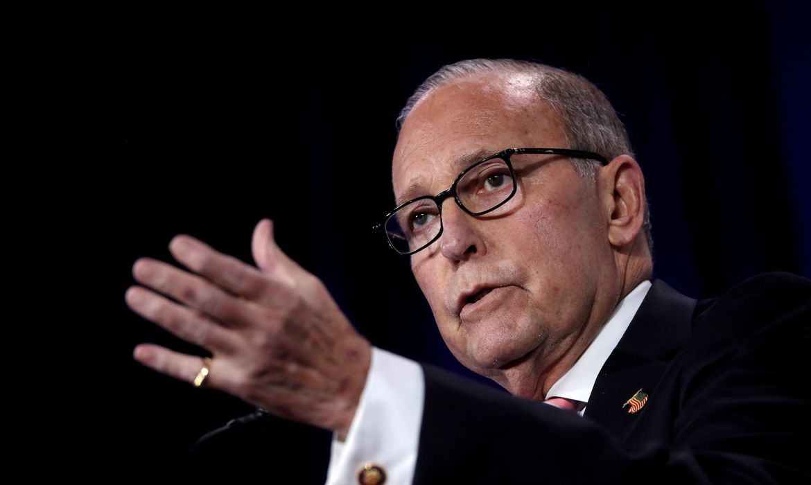  Larry Kudlow , EUA, China.  REUTERS/Carlos Barria/File Photo
