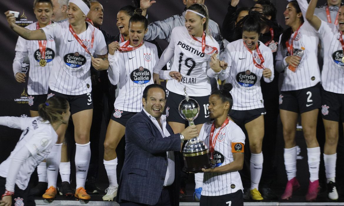 bicampeonato do time feminino do Corinthians na Copa Libertadores.
