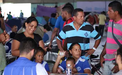 Refugiados venezuelanos no Brasil