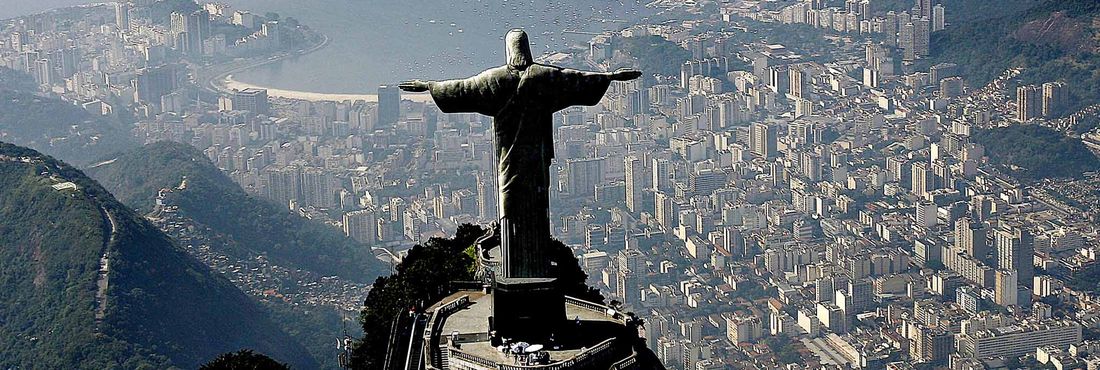 Cristo Redentor, um dos cartões postais do Rio de Janeiro e do Brasil