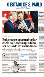 Capa do Jornal O Estado de S. Paulo Edição 2024-07-16