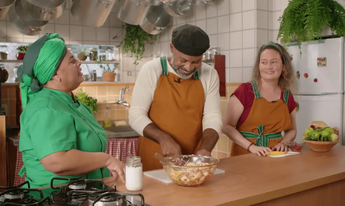 Xodó de Cozinha com David Bispo e Nathalia Nunes. 