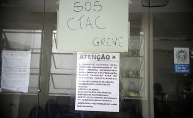 Rio de Janeiro - A crise na Universidade do Estado do Rio de Janeiro (UERJ) atingiu o Centro de Tratamento de Anomalias Craniofaciais (CTAC) (Tomaz Silva/Agência Brasil)
