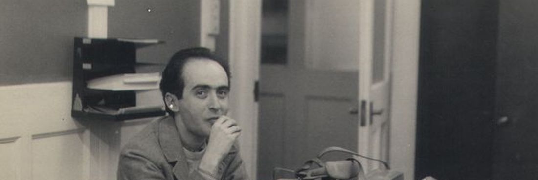 Vladimir Herzog, na BBC em Londres em 1966 (Acervo / Instituto Vladimir Herzog)
