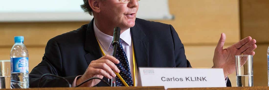 O secretário de Mudanças Climáticas e Qualidade Ambiental do Ministério do Meio Ambiente, Carlos Klink