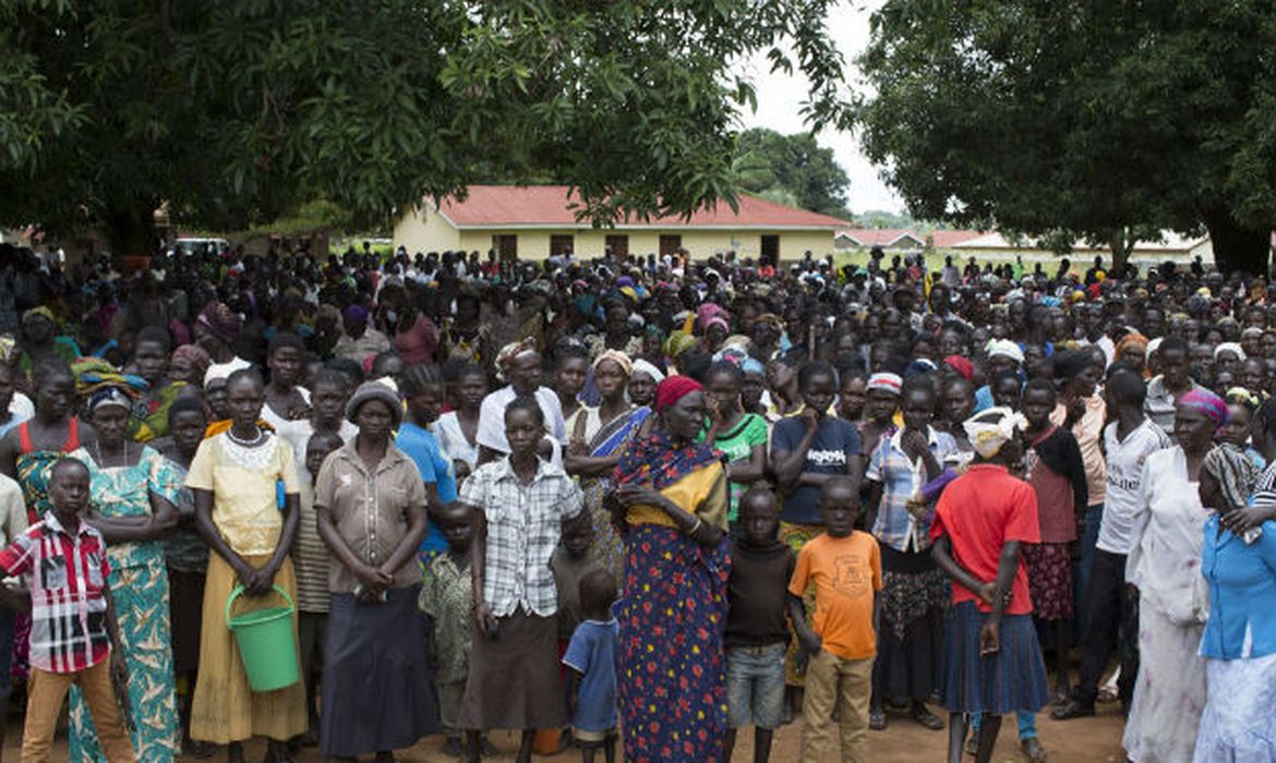 Milhares de pessoas estão ameaçadas por uma séria escassez de comida no Sudão do Sul