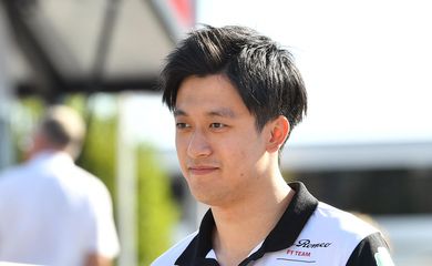 Guanyu Zhou no GP da Itália