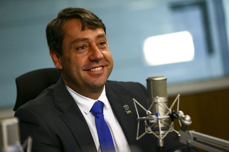 O secretário-executivo do ministério da Cidadania, Luís Antônio Galvão, participa do programa Repórter Nacional.