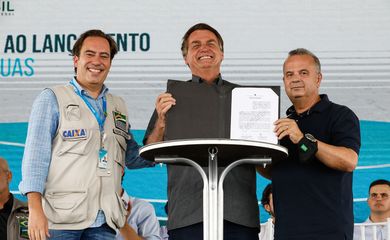 (São Roque de Minas - MG, 18/10/2021) Assinatura de protocolo de intenções entre o Ministério do Desenvolvimento Regional e a Caixa, para revitalização de Bacias Hidrográficas . 
Foto: Alan Santos/PR