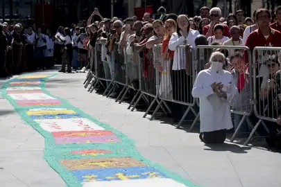 São Paulo (SP), 19/06/2025 -  Solenidade de Corpus Christi na Catedral da Sé, presidida pelo Cardeal Odilo Scherer.  Foto: Paulo Pinto/Agência Brasil