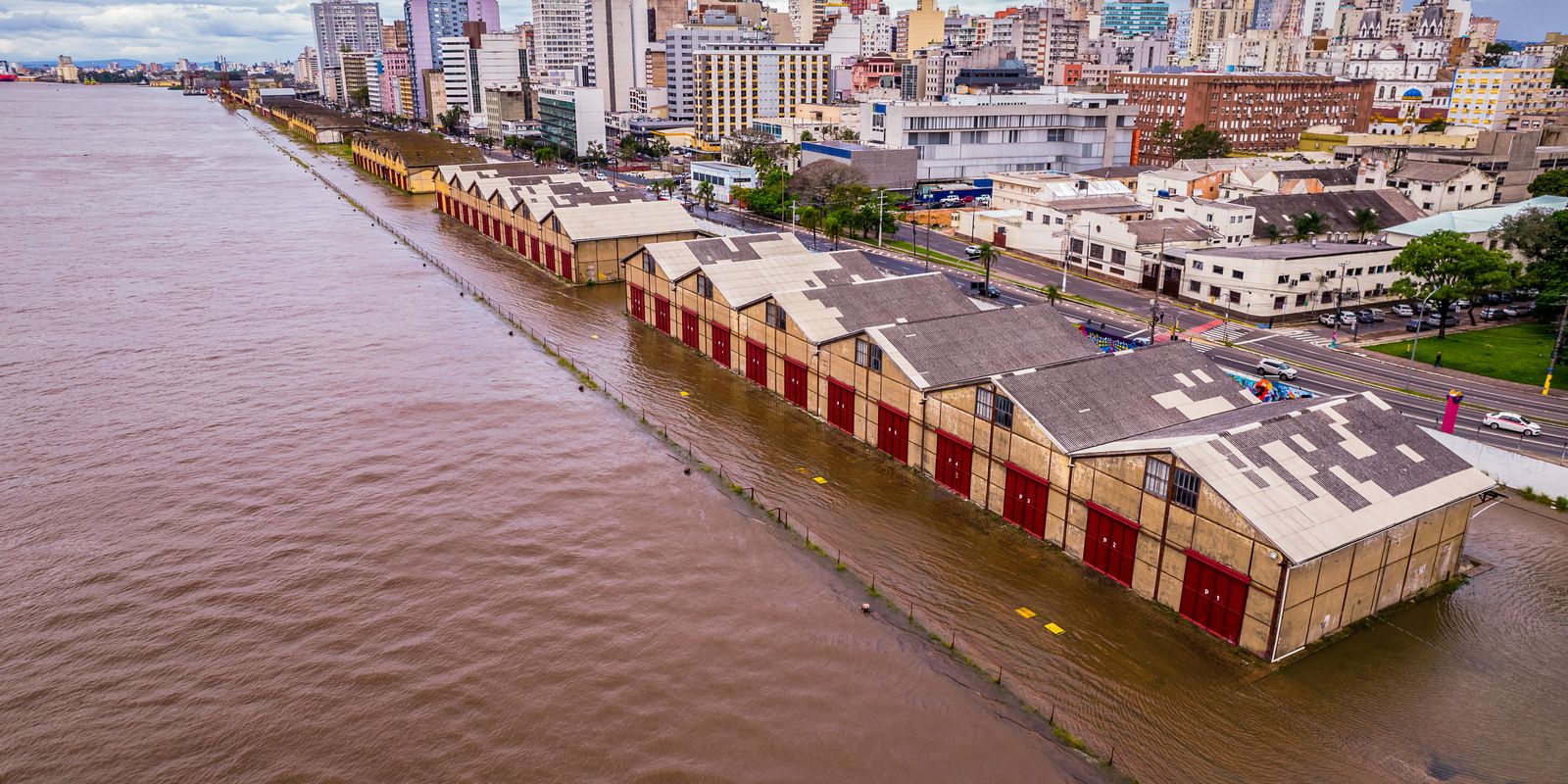 RS: Guaíba atinge 5,23m; apenas 10cm acima do atingido semana passada