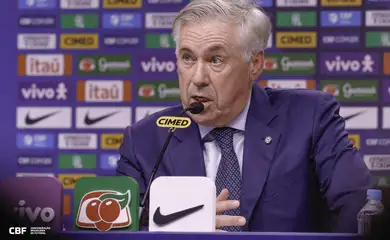 Carlo Ancelotti, segunda convocação - em 25/08/2025 - últimos dois jogos das Eliminatórias
