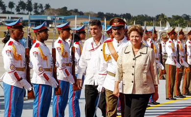 Havana (Cuba) - Presidenta Dilma Rousseff durante chegada a Cuba (Roberto Stuckert Filho/Presidência da República) 