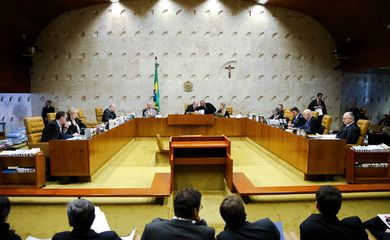 Brasília - Supremo Tribunal Federal se reúne para julgar liminar que pede afastamento do deputado Eduardo Cunha da presidência da Câmara  (Marcelo Camargo/Agência Brasil)