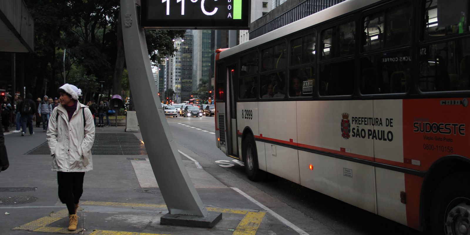 Nova onda de frio baixa temperaturas em boa parte do país