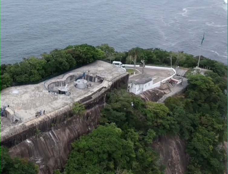 Forte Duque de Caxias se localiza no Morro do Leme, no Rio