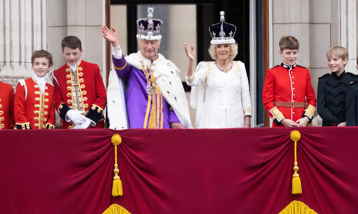 Londres, Inglaterra, 06.05.2023 – Cerimônia de coroação do Rei Charles III, em Londres. Foto: REUTRES/Pool