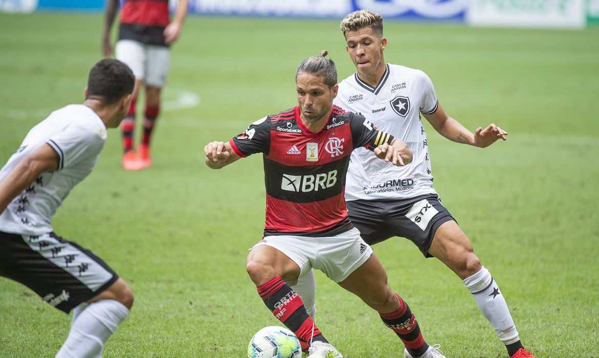 Flamengo e Botafogo, em 23/08/2020 - Brasileiro