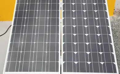 Brasília - Placas Fotovoltaicas criadas para transformar energia solar em elétrica (Antônio Cruz/Agência Brasil)