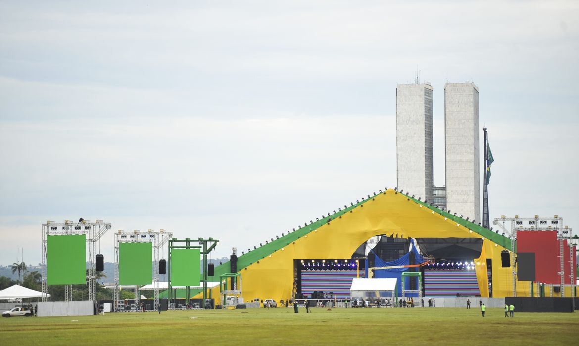 Brasília se prepara para a grande festa da posse presidencial