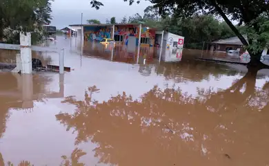 Chuvas no RS: impactos na vida de quilombolas e pequenos agricultores. - MST - Sede da Cootap Eldorado do Sul. Foto: Divulgação MST-RS