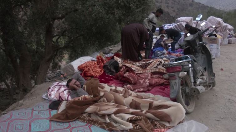 Residents of remote village in Morocco receive long awaited aid