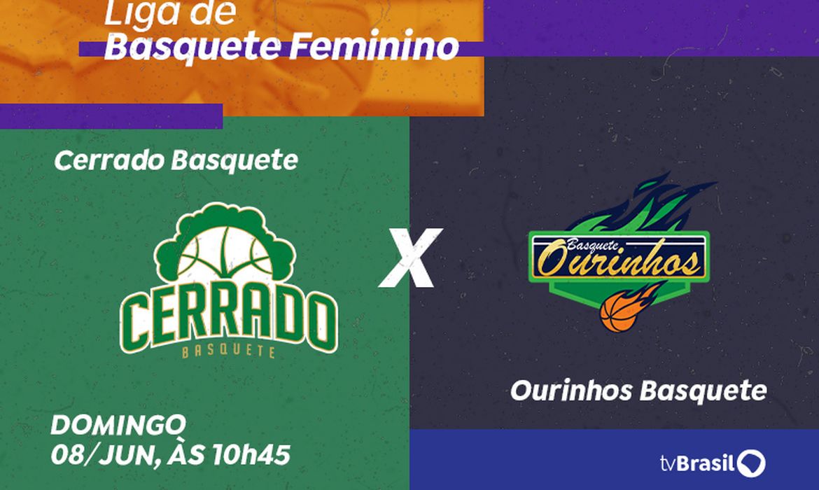 Brasília (DF) 06/06/2025 - A TV Brasil transmite, ao vivo, o jogo entre Cerrado Basquete e Ourinhos Basquete pela Liga de Basquete Feminino (LBF Caixa). Foto: TV Brasil