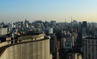  Vista do Edifício Itália, região central 