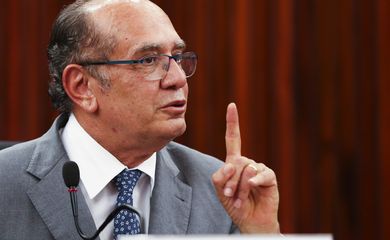 Brasília- O presidente do TSE, ministro Gilmar Mendes, fala sobre o resultado do segundo turno das eleições municipais de 2016  (Marcello Casal Jr/Agência Brasil)