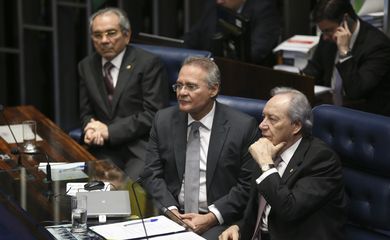 Brasília - Quinto dia de julgamento final do processo de impeachment da presidenta afastada, Dilma Rousseff, no Senado (Fabio Rodrigues Pozzebom/Agência Brasil)