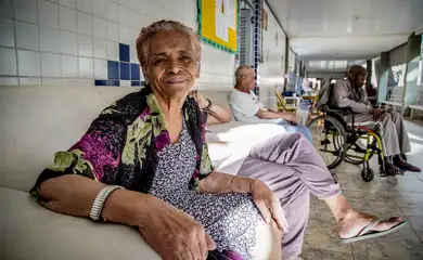 14/06/2023 Brasília (DF) - Lar dos velhinhos - Dia 15/06/2023, Dia Mundial de Conscientização da Violência Contra a Pessoa Idosa.   Foto Rafa Neddermeyer/Agência Brasil