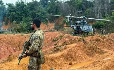 Brasília (DF) 09/02/2025 - PF, em operação conjunta, inutiliza minas subterrâneas e resgata trabalhadores em condições análogas à escravidão no AM
Foto: PoliciaFederal/Divulgação