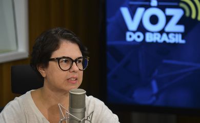 A secretária da Amazônia e Serviços Ambientais, Marta Giannichi, é a entrevistada no programa A Voz do Brasil.