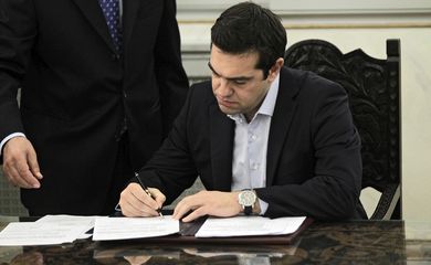 Primeiro-ministro Alexis Tsipras