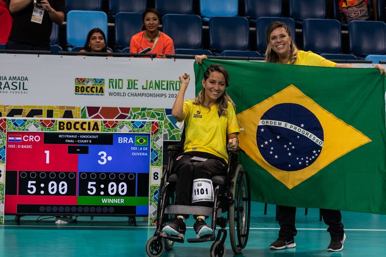 Andreza Vitória, bocha paralímpica, mundial