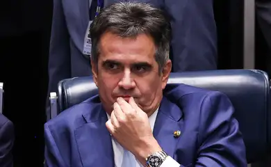Brasília  DF- 29/04/2026  Senador Ciro Nogueira durante sessão do Senado Federal que votou contra a indicação do advogado-geral da União, Jorge Rodrigo Araújo Messias,  para o cargo de ministro do Supremo Tribunal Federal (STF).  Foto: Lula Marques/ Agência Brasil.
