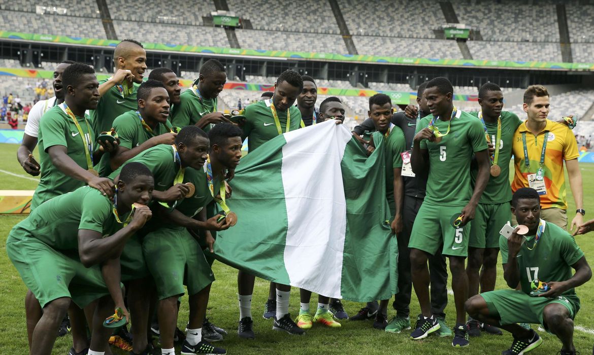 Nigéria garante a medalha de bronze no futebol masculino