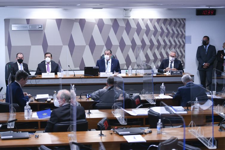 Edilson Rodrigues/Agência Senado Comissão Parlamentar de Inquérito da Pandemia (CPIPANDEMIA) realiza oitiva do advogado apontado como sócio oculto da empresa FIB Bank, que forneceu à Precisa Medicamentos uma garantia irregular no negócio de compra da vacina indiana Covaxin pelo