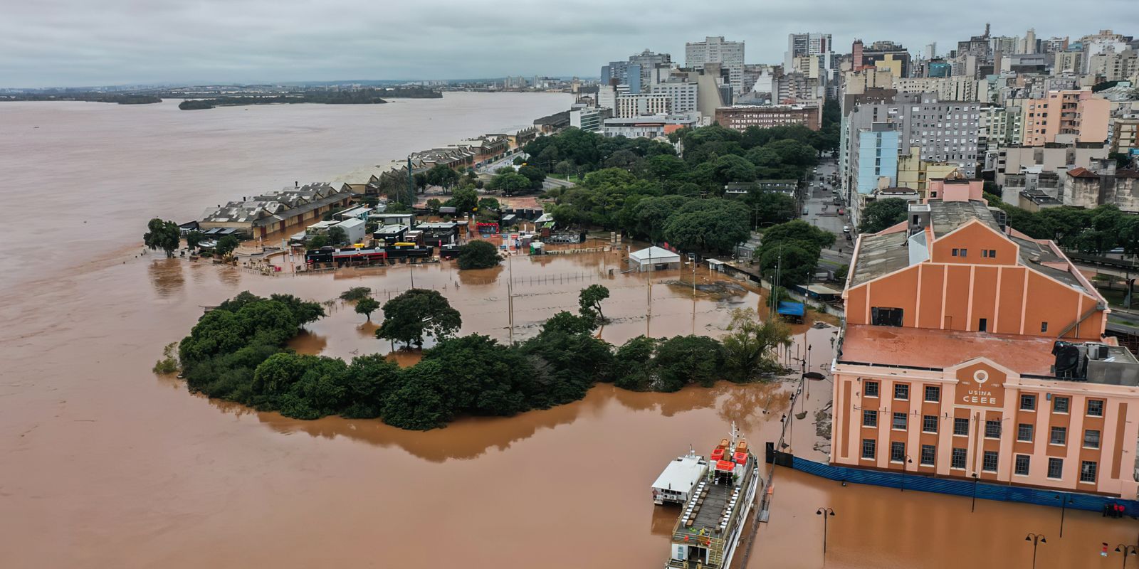 Chuvas no RS: nível do Guaíba sobe e pode bater novo recorde