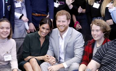 Príncipe Harry e Meghan Markle anunciam gravidez
 Chris Jackson/pool via Reuters