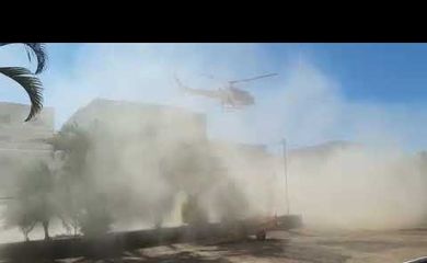 Helicóptero do Corpo de Bombeiros cai no DF