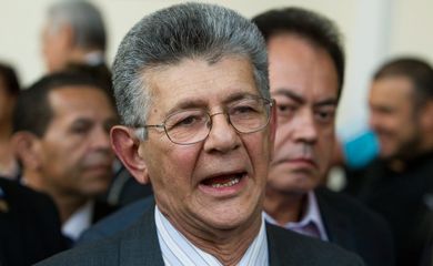 Henry Ramos Allup, presidente do parlamento venezuelano