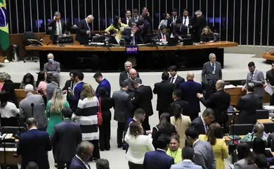 Brasília (DF) 29/08/2023  Plenário vota requerimento de urgência para o projeto de lei (PL 334/2023) que prorroga a desoneração da folha de pagamentos para alguns setores da economia.Foto Lula Marques/ Agência Brasil