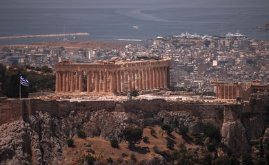 Vista do Parthenon em Atenas
 12/6/2024   REUTERS/Alkis Konstantinidis