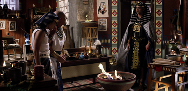 Ramsés pede que Paser prepare ritual aos deuses
