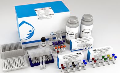 O kit NAT Plus, desenvolvido e produzido pelo Instituto de Tecnologia em Imunobiológicos (Bio-Manguinhos/Fiocruz). Foto: Bio-Manguinhos/Fiocruz