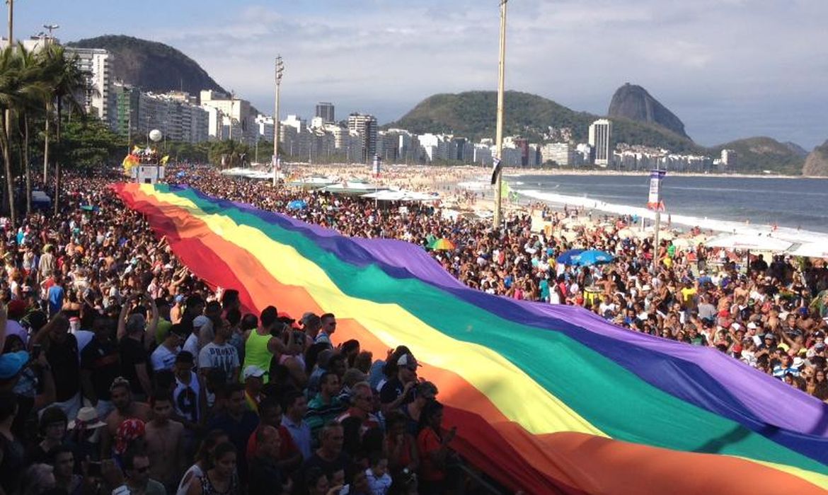 Parada do Orgulho Gay, no Rio de Janeiro/RJ